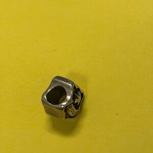 Police Silver set of 2 Charms